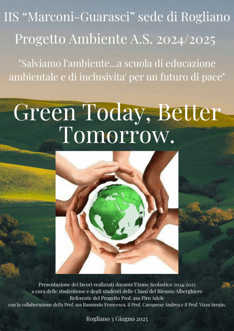 Green today, Better Tomorrow
